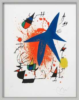 Umetniški tisk Blue Star, 1972